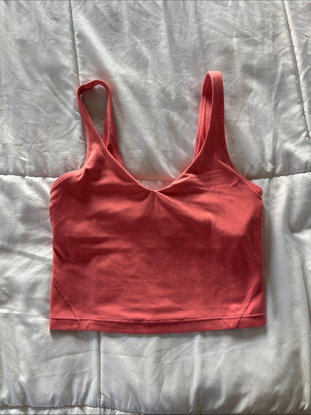 lululemon Align Coral Tank Bralette